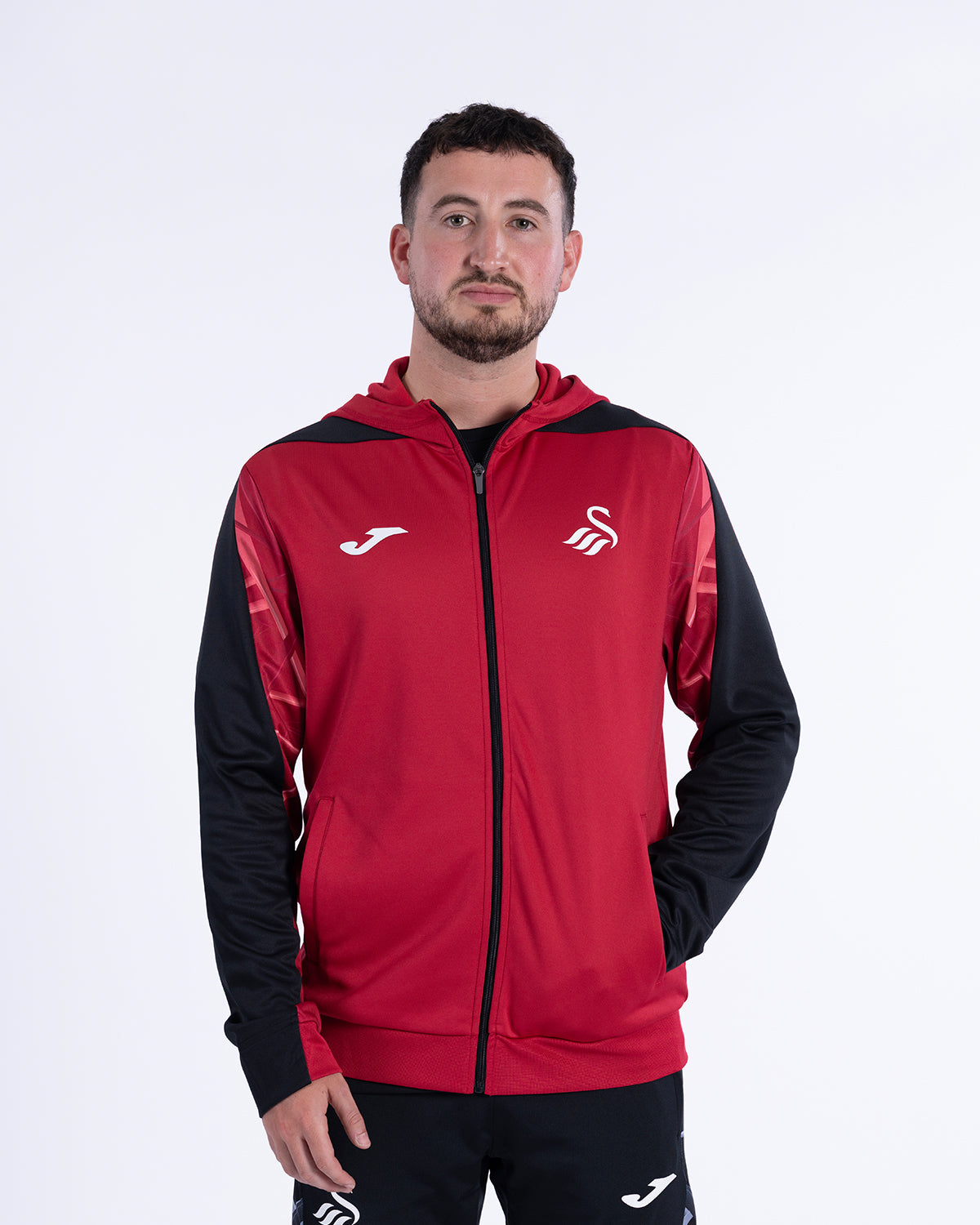 Training Full Zip Hood 2026-27 - Burgundy
