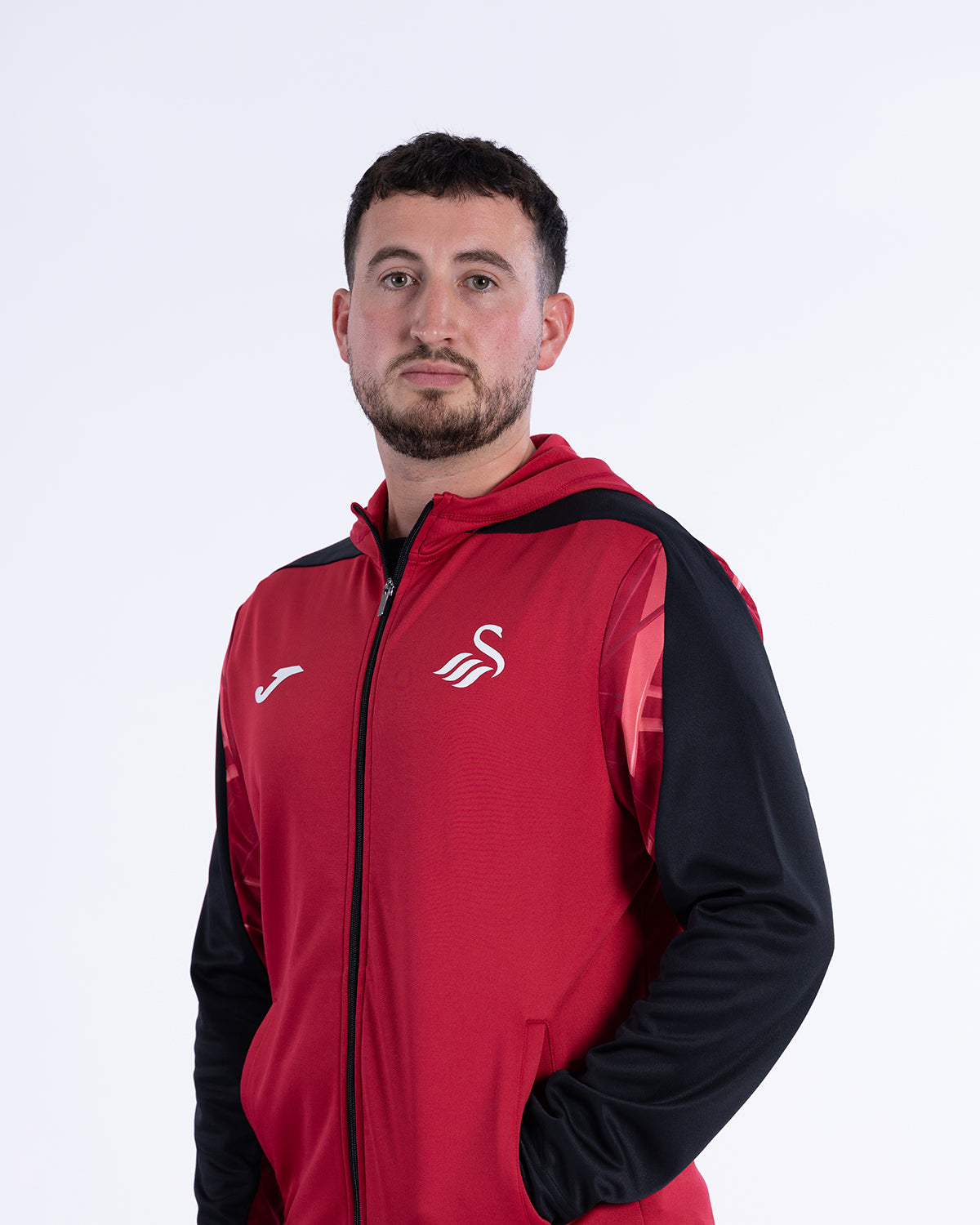 Training Full Zip Hood 2026-27 - Burgundy