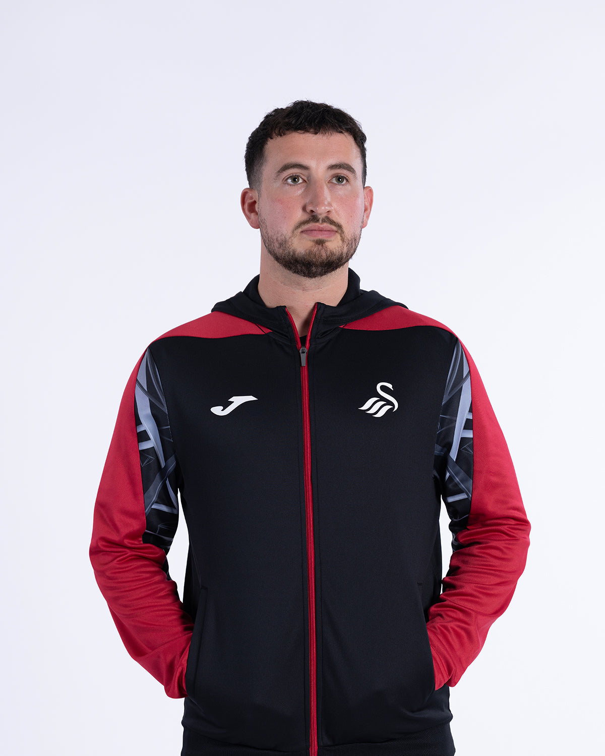 Training Full Zip Hood 2026-27 - Black