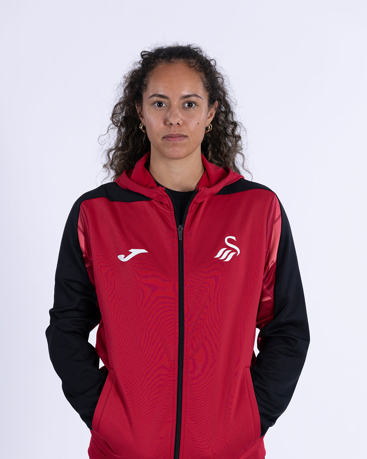 Training Full Zip Hood 2026-27 - Burgundy