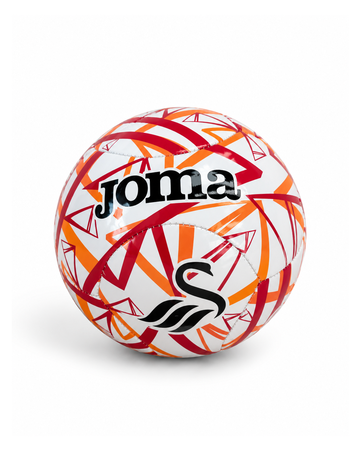 Swans White Beams Football - Size 5